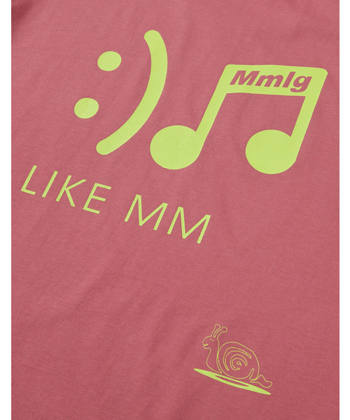 MMLG（エムエムエルジー）の「[Mmlg] MM SOUNDS HF-T (MULBERRY)（Tシャツ/カットソー・レディース・その他・X-SMALL/SMALL/MEDIUM/LARGE）」の5枚目の写真