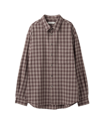 AREUBAN（アルバン）の「ローズウッドチェックシャツ_ローズダスト（シャツ/ブラウス）」