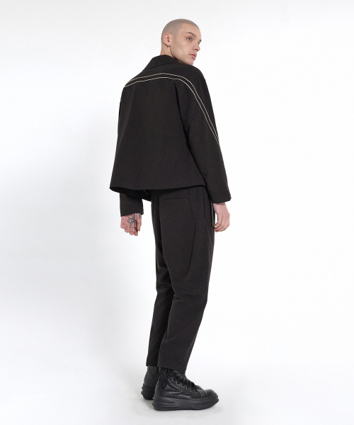 DGNAK(ディグナク)の「セミバギーパンツ(ブラック)_ PE1PA0303(その他パンツ・メンズ・その他・SMALL/MEDIUM/LARGE)」の2枚目の写真