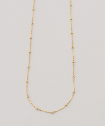 IENA | Rieuk/リューク Dot chain long nl ネックレス NC54-YG(ネックレス)