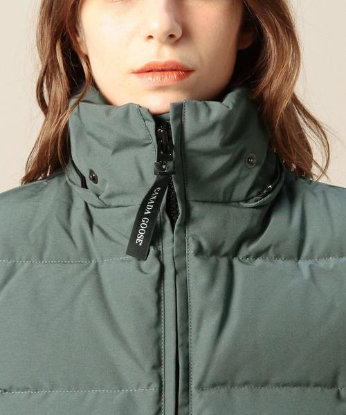 CANADA GOOSE（カナダグース）の「△BY CANADA GOOSE BELLEVILLE ダウンジャケット：（ダウンジャケット/コート・レディース・ベージュ/ケリー・SMALL/MEDIUM）」の14枚目の写真