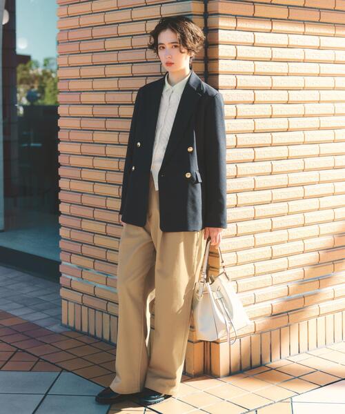 セール】【通勤・セレモニー】CAVIAN 金ボタンダブルブレスト