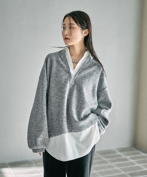 LEPSIM | シャツレイヤードライクチュニック 628776(Tシャツ/カットソー)