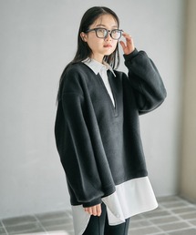 LEPSIM | シャツレイヤードライクチュニック　628776(Tシャツ/カットソー)