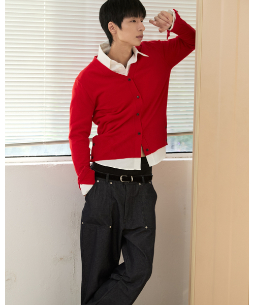 BLUESUNFLOWER（ブルーサンフラワー）の「ビビッドレイヤードシャツ[アイボリー]（シャツ/ブラウス・レディース・アイボリー・MEDIUM/LARGE）」の3枚目の写真