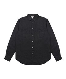 SOLEW（ソル）の「Premium Linen Shirt_Charcoal（シャツ/ブラウス）」