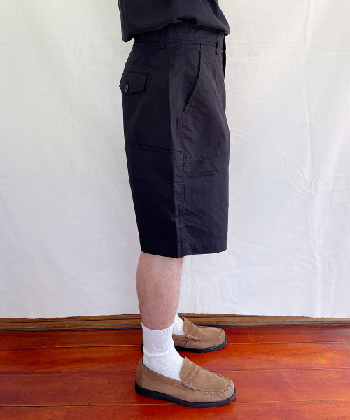 YOUNEEDGARMENTS（ユーニーズガーメンツ）の「ユーティリティリップストップパティグショーツ（ブラック）（その他パンツ・メンズ・その他・40/38）」の4枚目の写真