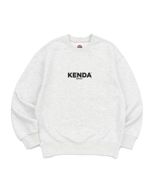 KENDA(ケンダ)の「MAIN LOGO MTM (LIGHT MELANGE)(スウェット・レディース・チャコールグレー・SMALL/MEDIUM/LARGE/X-LARGE)」の1枚目の写真