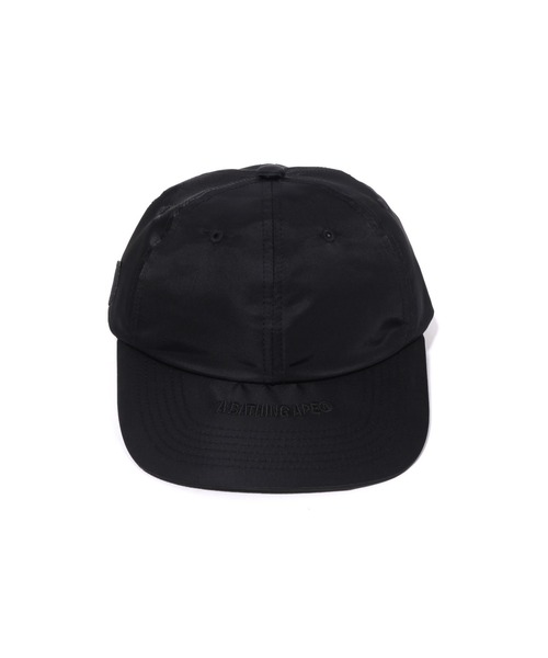 A BATHING APE（アベイシングエイプ）の「ONE POINT NYLON CAP（キャップ・メンズ・チャコール/ブラウン・FREE）」の3枚目の写真