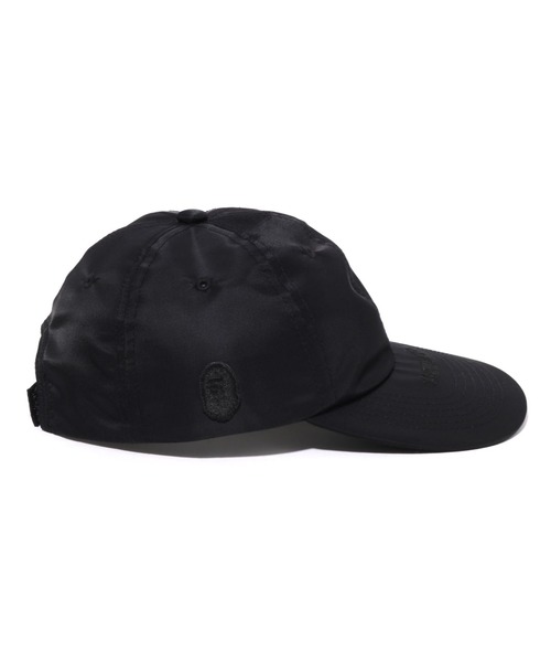 A BATHING APE（アベイシングエイプ）の「ONE POINT NYLON CAP（キャップ・メンズ・チャコール/ブラウン・FREE）」の5枚目の写真