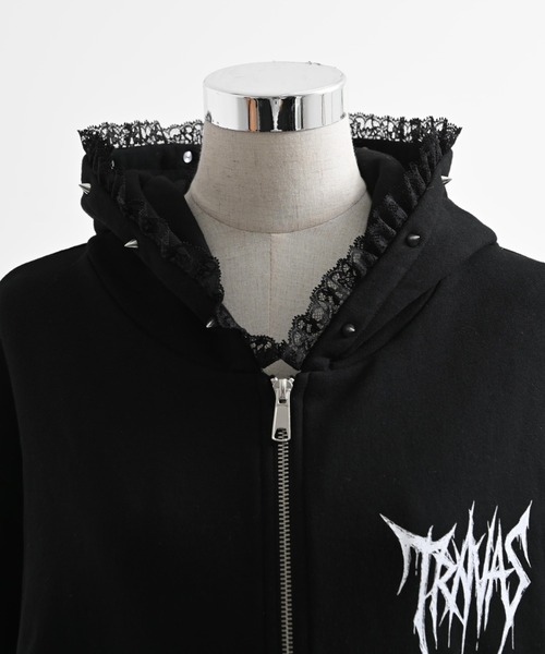 トラバスパーカー TRAVAS TOKYO TRAVAS TOKYO【トラバストーキョー】げどらじコラボジップパーカー/全2色