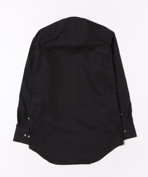 renoma HOMME(レノマオム)の「ワイシャツ メンズ イージーアイロン 綿混 スナップダウン 長袖 ビジネス ドレス NEWスタンダードフィット(ビジネスシャツ・メンズ・ブラック・首回り39cm-裄丈84cm/首回り41cm-裄丈82cm/首回り41cm-裄丈86cm/首回り43cm-裄丈86cm/首回り39cm-裄丈80cm/首回り37cm-裄丈80cm/首回り45cm-裄丈86cm/首回り43cm-裄丈82cm)」の3枚目の写真