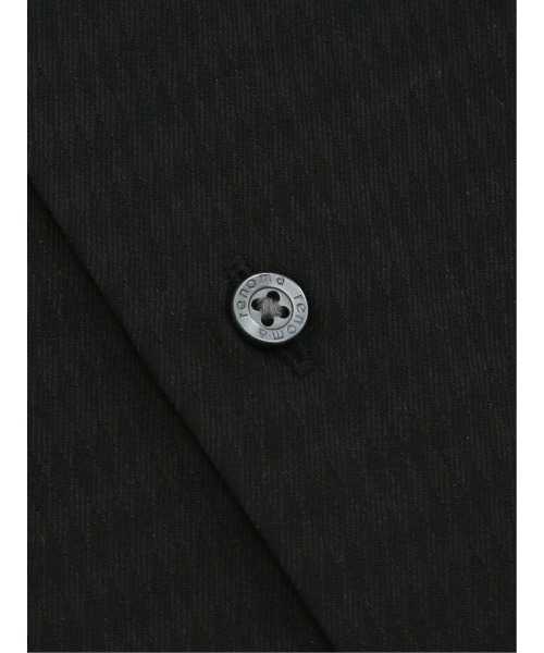 renoma HOMME(レノマオム)の「ワイシャツ メンズ イージーアイロン 綿混 スナップダウン 長袖 ビジネス ドレス NEWスタンダードフィット(ビジネスシャツ・メンズ・ブラック・首回り39cm-裄丈84cm/首回り41cm-裄丈82cm/首回り41cm-裄丈86cm/首回り43cm-裄丈86cm/首回り39cm-裄丈80cm/首回り37cm-裄丈80cm/首回り45cm-裄丈86cm/首回り43cm-裄丈82cm)」の5枚目の写真