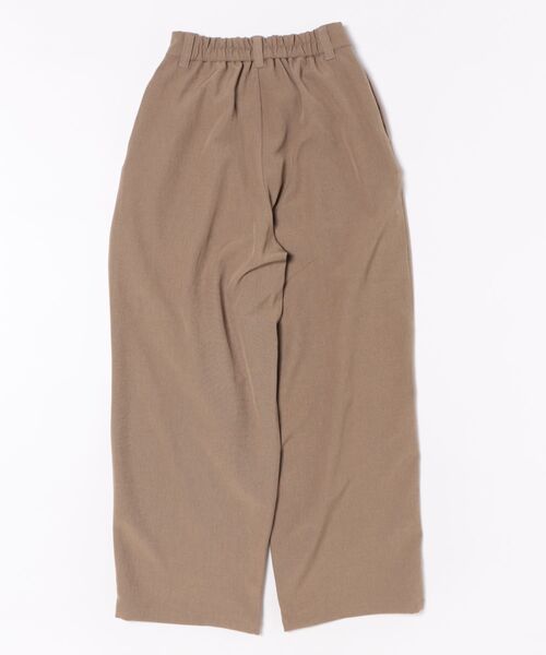 STYLEBLOCK（スタイルブロック）の「ポーラアシメウエストタックパンツ（その他パンツ・レディース・ベージュ/チャコールグレー/ブラック・M）」の7枚目の写真