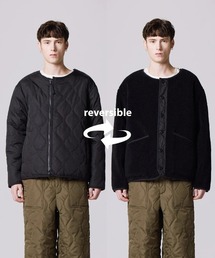 【TAION】ミリタリー リバーシブル クルーネック ダウンジャケット / MILITARY RIVERSIBLE DOWN＋BOA CREW NECK JACKET