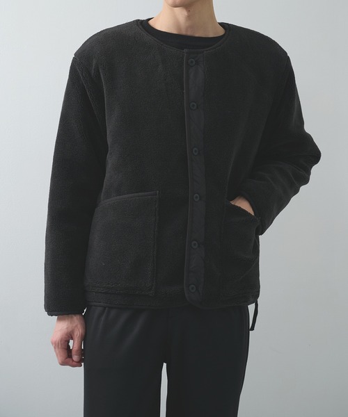 TAION(タイオン)の「【TAION】ミリタリー リバーシブル クルーネック ダウンジャケット / MILITARY RIVERSIBLE DOWN+BOA CREW NECK JACKET(ダウンジャケット/コート・メンズ・ブラック・XL/L/M/S)」の10枚目の写真