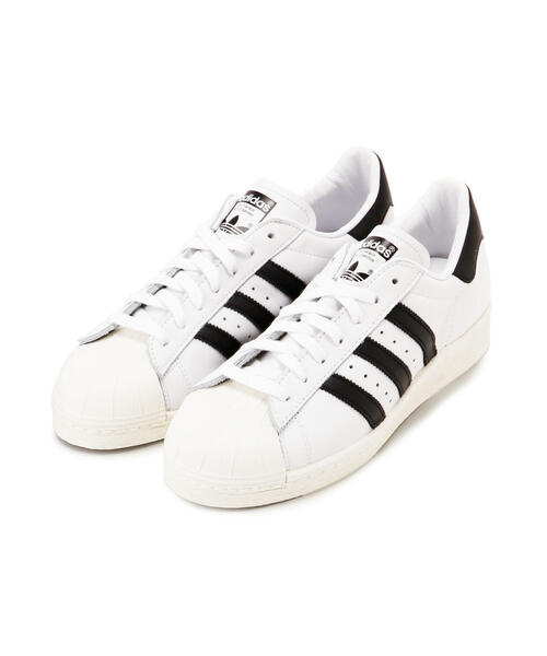 adidas（アディダス）の「adidas originals (アディダス オリジナルス) スーパースター 82 / Superstar 82（スニーカー・レディース・ブラック/ホワイト・23.0cm/25.0cm/24.5cm/24.0cm/23.5cm）」の2枚目の写真