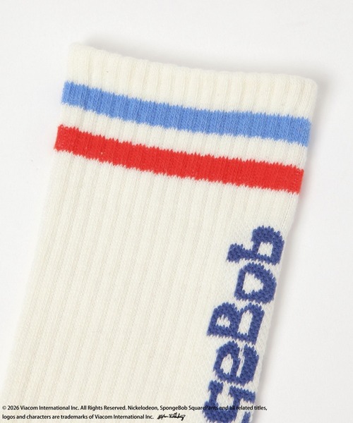 BAYFLOW(ベイフロー)の「【スポンジ・ボブ×BAYFLOW】ラインソックス(ソックス/靴下・レディース・ホワイト・0)」の3枚目の写真