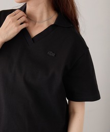 【LACOSTE】ワンポイントロゴ スキッパーポロシャツ PF019J-99
