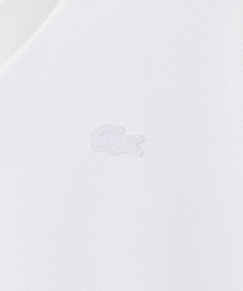 LACOSTE(ラコステ)の「【LACOSTE】ワンポイントロゴ スキッパーポロシャツ PF019J-99(ポロシャツ・レディース・ホワイト/ブラック・M/S)」の20枚目の写真