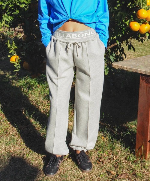 BILLABONG（ビラボン）の「BILLABONG ウィメンズ DOUBLE KNIT LOOSE セットアップ ロングパンツ 【2026年春夏モデル】/ビラボンスウェットパンツ(セットアップ対応可)（スウェットパンツ・レディース・アイボリー/グレー/ブラック・LARGE/MEDIUM）」の8枚目の写真