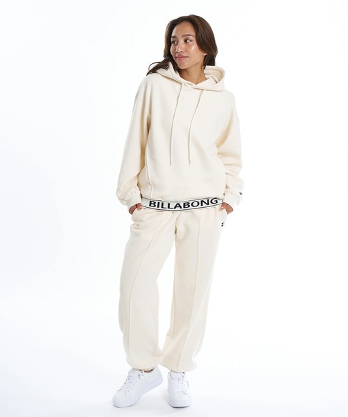 BILLABONG（ビラボン）の「BILLABONG ウィメンズ DOUBLE KNIT LOOSE セットアップ ロングパンツ 【2026年春夏モデル】/ビラボンスウェットパンツ(セットアップ対応可)（スウェットパンツ・レディース・アイボリー/グレー/ブラック・LARGE/MEDIUM）」の5枚目の写真