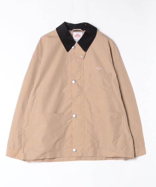 DANTON(ダントン)の「DANTON/ダントン ナイロンカバーオールジャケット NYLON COVERALL JACKET DT-A0647 STV(カバーオール・メンズ・ブラック/サンドベージュ/オリーブ・42/40/38)」の19枚目の写真