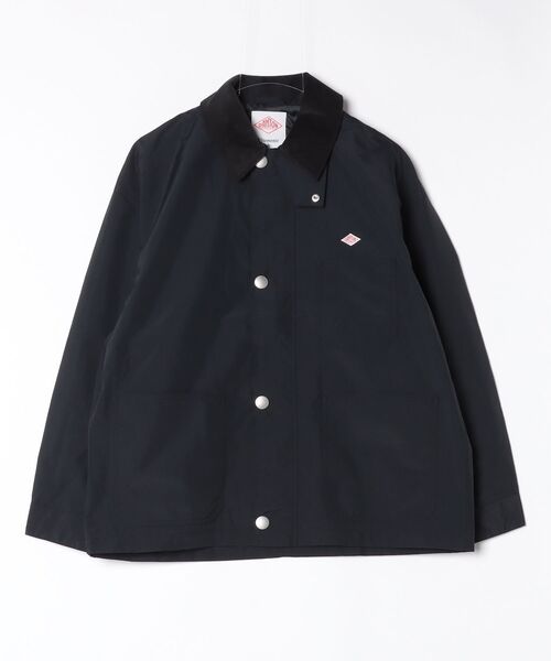 DANTON(ダントン)の「DANTON/ダントン ナイロンカバーオールジャケット NYLON COVERALL JACKET DT-A0647 STV(カバーオール・メンズ・ブラック/サンドベージュ/オリーブ・42/40/38)」の15枚目の写真