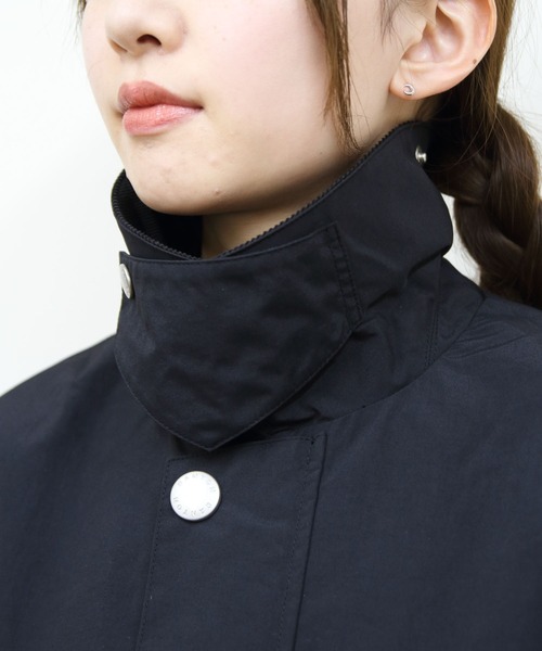 DANTON(ダントン)の「DANTON/ダントン ナイロンカバーオールジャケット NYLON COVERALL JACKET DT-A0647 STV(カバーオール・メンズ・ブラック/サンドベージュ/オリーブ・42/40/38)」の14枚目の写真