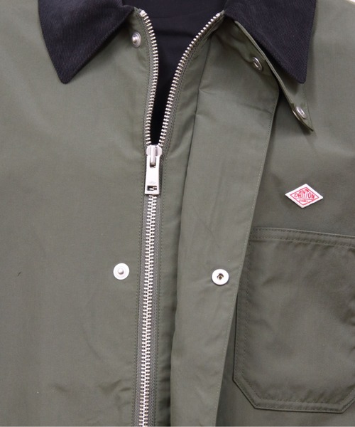 DANTON(ダントン)の「DANTON/ダントン ナイロンカバーオールジャケット NYLON COVERALL JACKET DT-A0647 STV(カバーオール・メンズ・ブラック/サンドベージュ/オリーブ・42/40/38)」の17枚目の写真