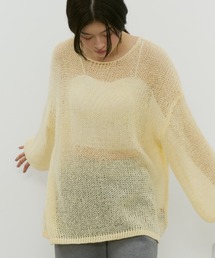 bita.（ビタ）の「モヘアライクオーバールーズニット（ニット/セーター）」