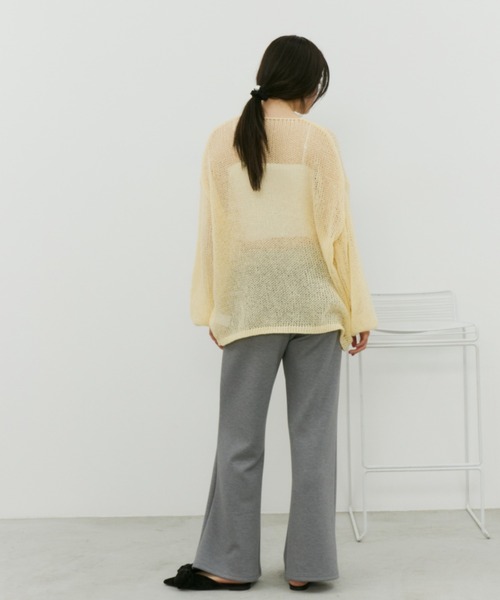 bita.（ビタ）の「モヘアライクオーバールーズニット（ニット/セーター・レディース・ライトピンク/サックスブルー/イエロー・FREE）」の19枚目の写真