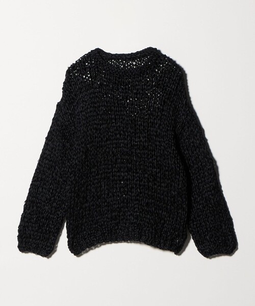 BEAUTY&YOUTH UNITED ARROWS(ビューティーアンドユースユナイテッドアローズ)の「テープヤーン ローゲージ ニットプルオーバー(ニット/セーター・レディース・イエロー/ブラック・FREE)」の13枚目の写真