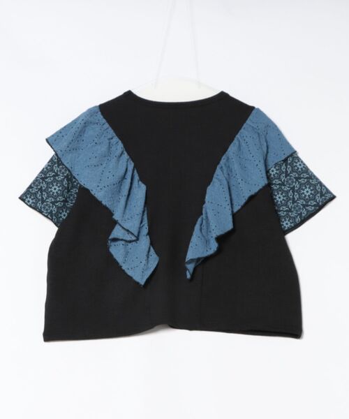 チャイハネ（チャイハネ）の「【チャイハネ】シュグフリルトップス（Tシャツ/カットソー・レディース・ブラック/ホワイト/オレンジ・FREE）」の13枚目の写真