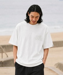 【吸水速乾・接触冷感・抗菌防臭】バックプリントロゴTシャツ[AWESOME] Functional S/S T-shirt