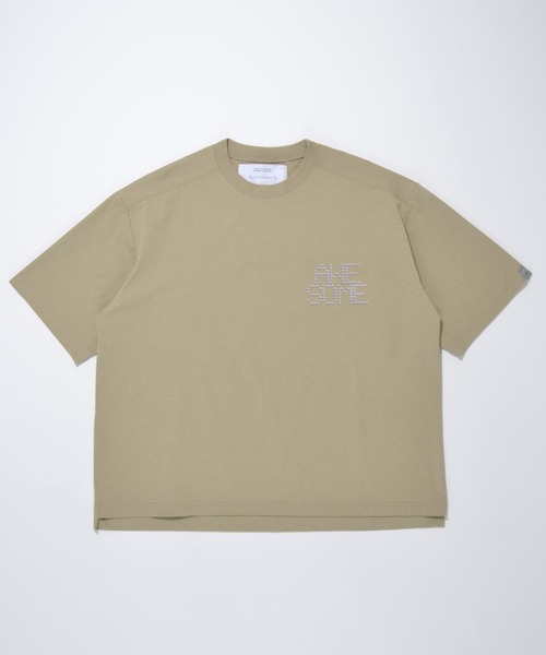 SUPERTHANKS（スーパーサンクス）の「【吸水速乾・接触冷感・抗菌防臭】バックプリントロゴTシャツ[AWESOME] Functional S/S T-shirt（Tシャツ/カットソー・メンズ・チャコールグレー/ベージュ/ブラック/ホワイト・L/M/S）」の11枚目の写真
