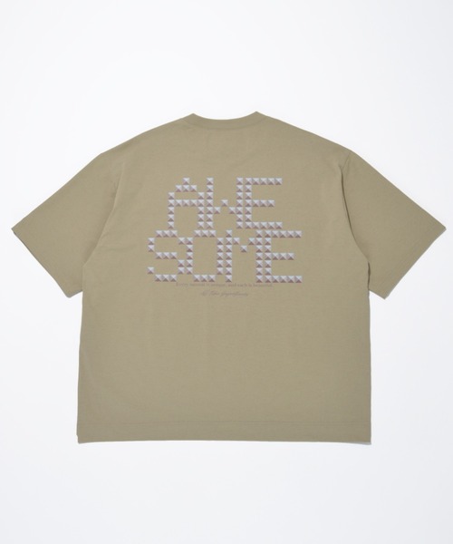 SUPERTHANKS（スーパーサンクス）の「【吸水速乾・接触冷感・抗菌防臭】バックプリントロゴTシャツ[AWESOME] Functional S/S T-shirt（Tシャツ/カットソー・メンズ・チャコールグレー/ベージュ/ブラック/ホワイト・L/M/S）」の12枚目の写真