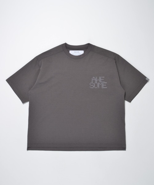 SUPERTHANKS（スーパーサンクス）の「【吸水速乾・接触冷感・抗菌防臭】バックプリントロゴTシャツ[AWESOME] Functional S/S T-shirt（Tシャツ/カットソー・メンズ・チャコールグレー/ベージュ/ブラック/ホワイト・L/M/S）」の13枚目の写真