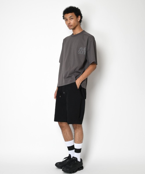 SUPERTHANKS（スーパーサンクス）の「【吸水速乾・接触冷感・抗菌防臭】バックプリントロゴTシャツ[AWESOME] Functional S/S T-shirt（Tシャツ/カットソー・メンズ・チャコールグレー/ベージュ/ブラック/ホワイト・L/M/S）」の20枚目の写真