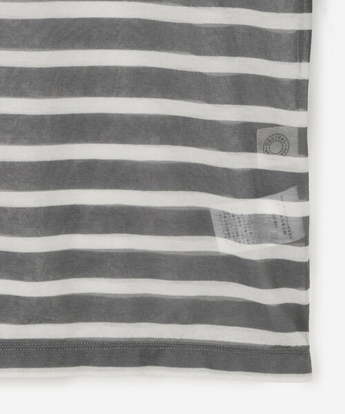 ORCIVAL（オーシバル）の「ORCIVAL | シースルー ボートネック長袖カットソー WOMEN（Tシャツ/カットソー・レディース・ブルー系その他5/イエロー系その他/グレー系その他/ブルー系その他・1/2）」の12枚目の写真