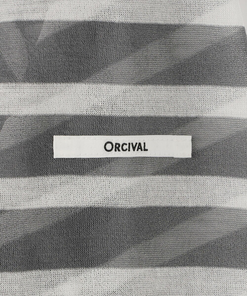 ORCIVAL（オーシバル）の「ORCIVAL | シースルー ボートネック長袖カットソー WOMEN（Tシャツ/カットソー・レディース・ブルー系その他5/イエロー系その他/グレー系その他/ブルー系その他・1/2）」の13枚目の写真