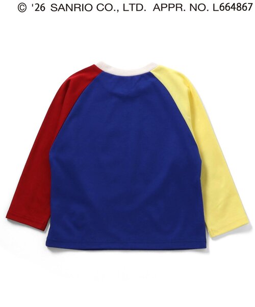 sanrio（サンリオ）の「はぴだんぶいTシャツ（Tシャツ/カットソー・キッズ・オレンジ/グリーン/ブルー・130/120/110/100/90/80）」の7枚目の写真