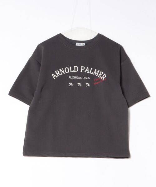 Arnold Palmer(アーノルドパーマー)の「裏毛グラフィック プルオーバー(スウェット・レディース・グレイッシュベージュ/チャコールグレー/ライトグリーン・S/M/L)」の19枚目の写真