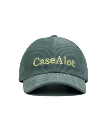 CASE A LOT（ケースアロット）の「Corduroy ball cap - grey（キャップ）」