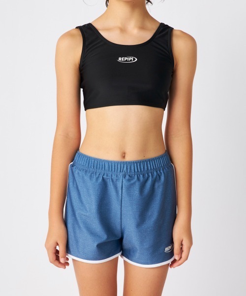 repipi armario(レピピ アルマリオ)の「カレッジロゴTシャツ付き 3点セット水着(水着・キッズ・イエロー/ブラック・160/170/140/150)」の10枚目の写真