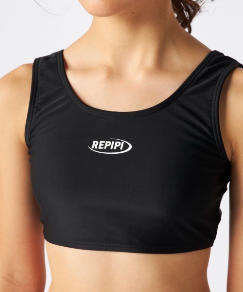 repipi armario(レピピ アルマリオ)の「カレッジロゴTシャツ付き 3点セット水着(水着・キッズ・イエロー/ブラック・160/170/140/150)」の13枚目の写真