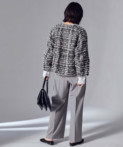 Gready Brilliant（グレディブリリアン）の「インタックセミワイドパンツ（その他パンツ・レディース・グレー/ベージュ・36/38）」の13枚目の写真