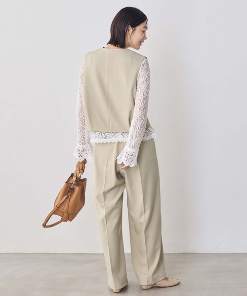 Gready Brilliant（グレディブリリアン）の「インタックセミワイドパンツ（その他パンツ・レディース・グレー/ベージュ・36/38）」の20枚目の写真