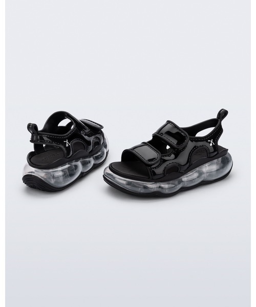 melissa（メリッサ）の「MELISSA X ICON SANDAL AD（サンダル・レディース・ピンク/クリアブラック・35-36/39/38/37）」の3枚目の写真