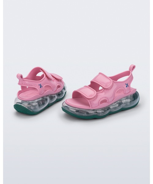 melissa（メリッサ）の「MELISSA X ICON SANDAL AD（サンダル・レディース・ピンク/クリアブラック・35-36/39/38/37）」の5枚目の写真